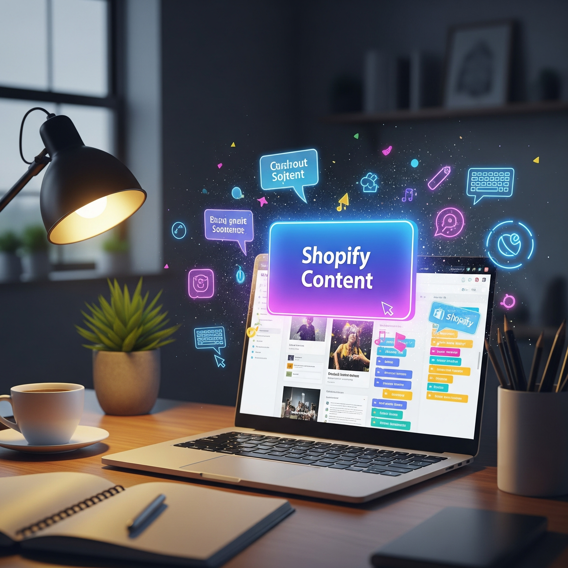 Контент Shopify