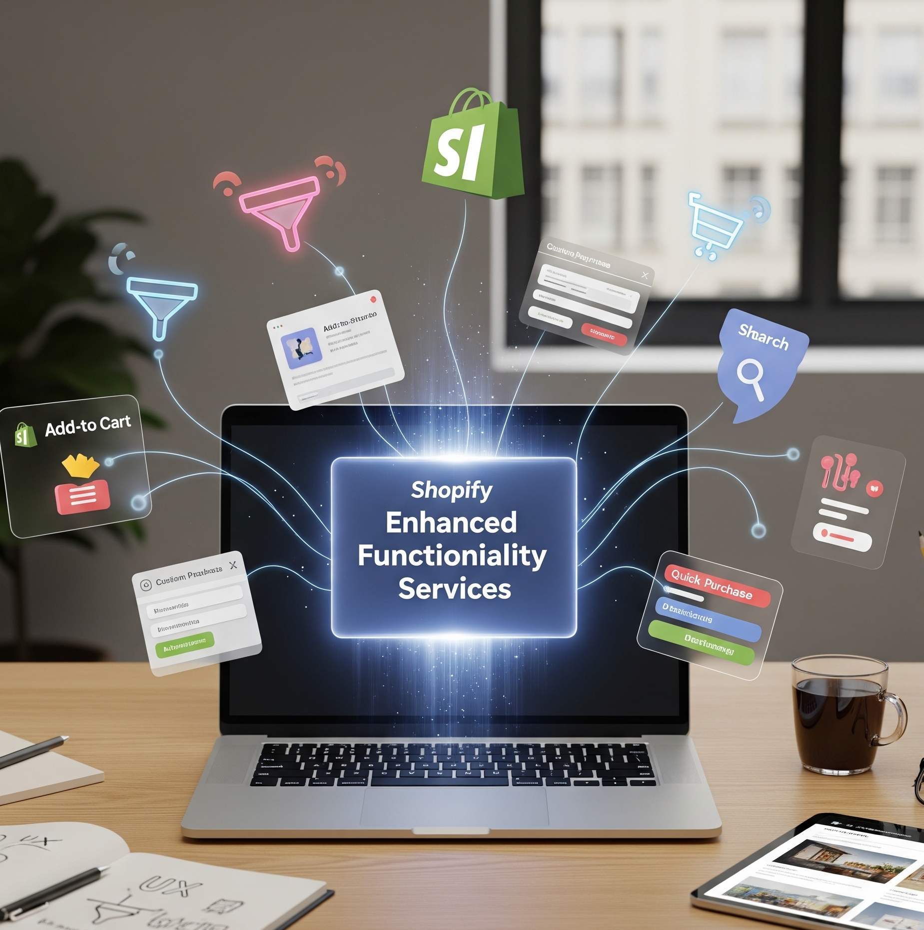 Покращені функціональні послуги Shopify