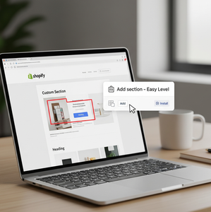 Shopify Легкий уровень Раздел