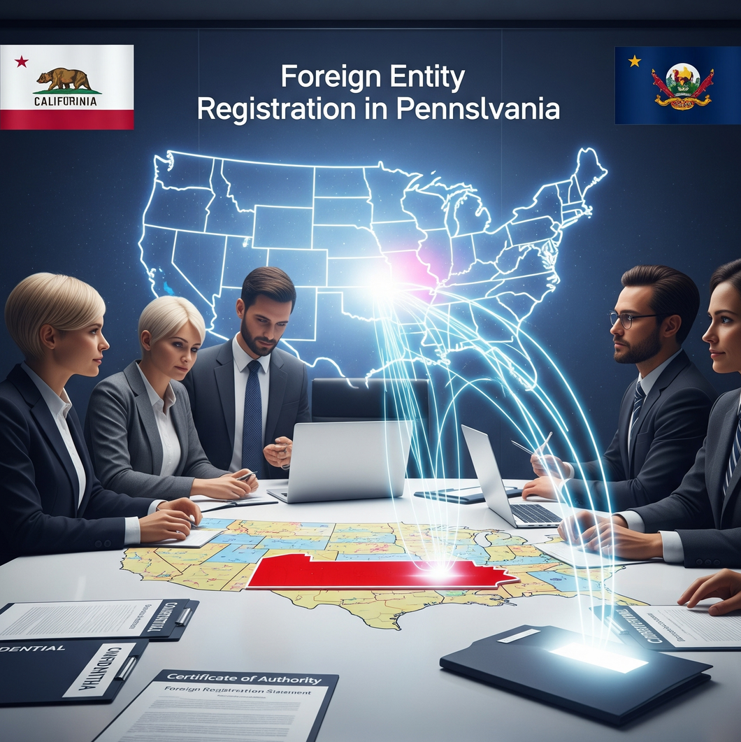 Foreign Entity (Corporation) Registration in Pennsylvania