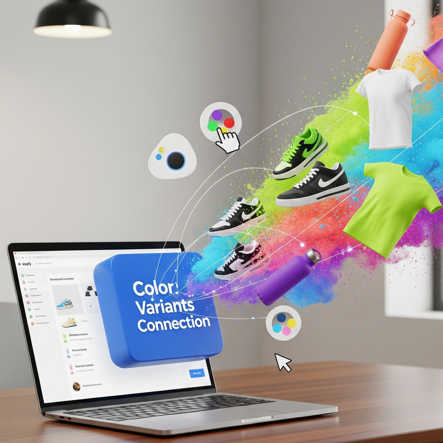 Color Variants Connection on Collection Pages | for Shopify