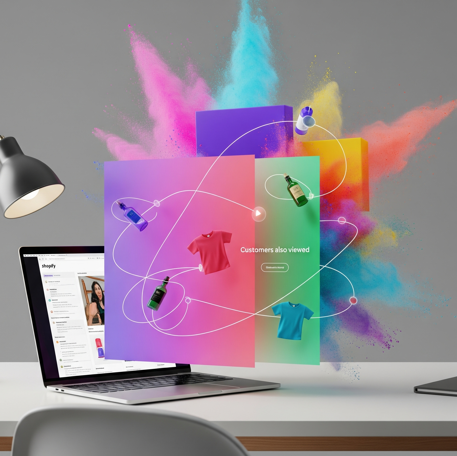 Different Products Via Colors Connection | for Shopify Stores