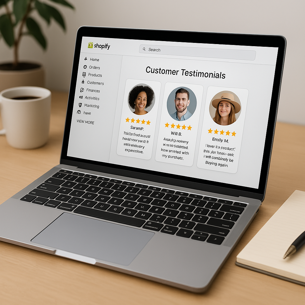 Shopify Testimonials Slider